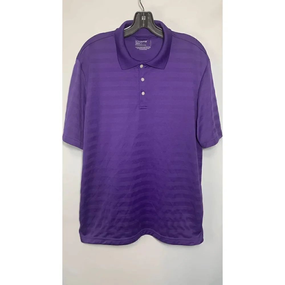 Chaps Golf Polo Shirt Size large